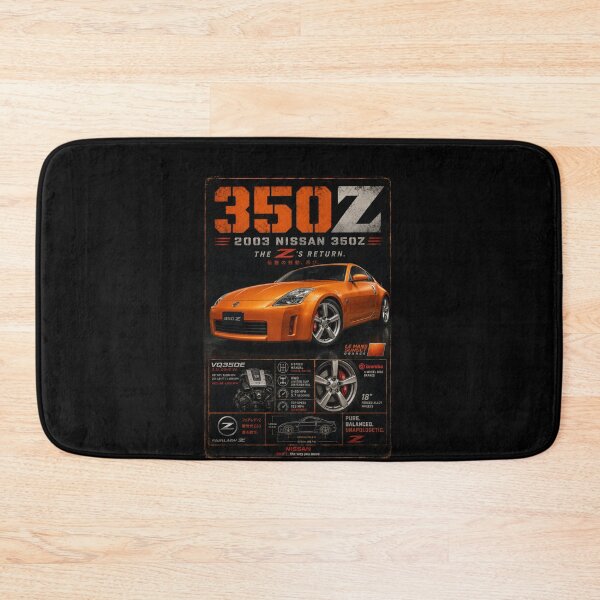 Item preview, 2003 Nissan 350Z Z33 VQ35 JDM Sports Car Revival Vintage Art designed and sold by TheArtOfCar.