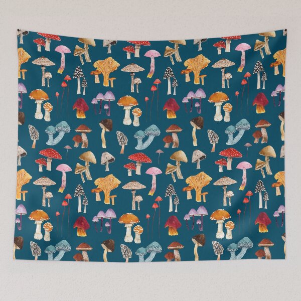 Item preview, MUSHROOMS POSTER designed and sold by BEATRIZ ABAITUA.