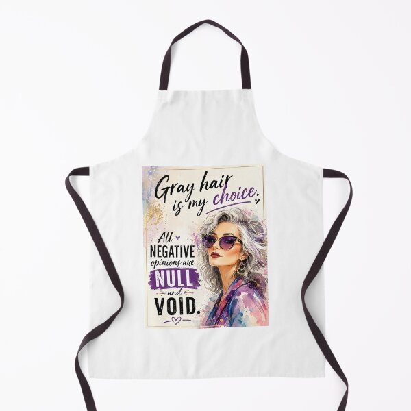 Item preview, Gray Hair Is My Choice – Silver Hair Empowerment Design designed and sold by Pattie Marie.