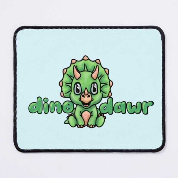 Item preview, Dinodawr! Rawr! Cute green dinosaur designed and sold by DoodlingMissy.