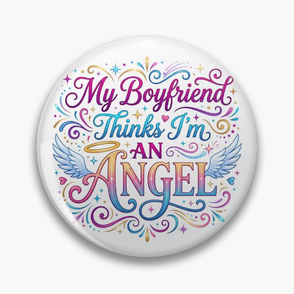 Item preview, angel girlfriend, angel gf, angel love, cute angel, guardian angel designed and sold by TrueArtVibes.