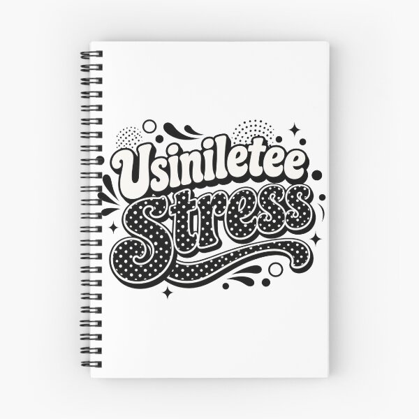 Item preview, Usiniletee Stress Retro Polka Dot Typography Design designed and sold by NaphDesigns.