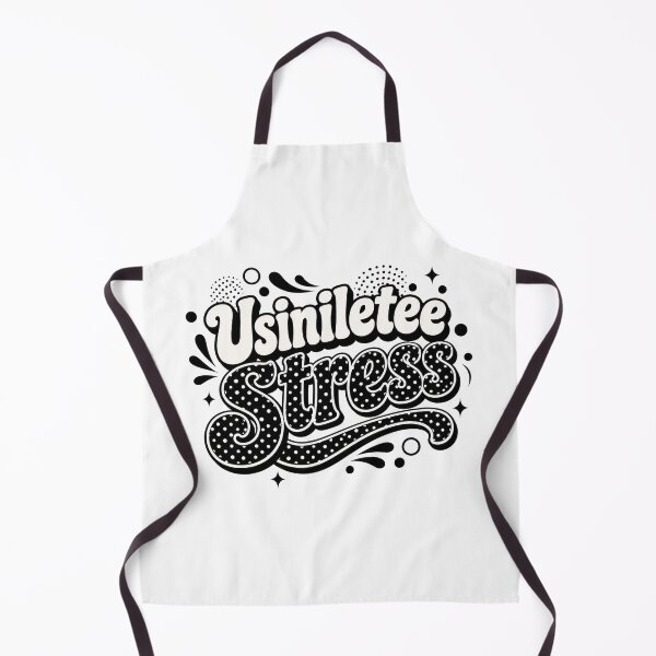 Item preview, Usiniletee Stress Retro Polka Dot Typography Design designed and sold by NaphDesigns.