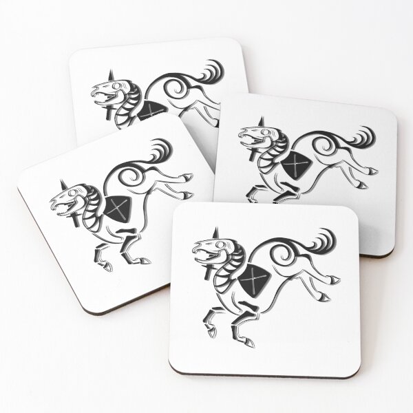 Item preview, Blurry Undead Unicorn - Wicked Wilderness designed and sold by Wicked-Oddities.