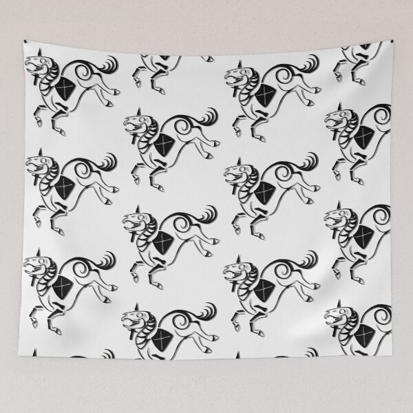 Item preview, Blurry Undead Unicorn - Wicked Wilderness designed and sold by Wicked-Oddities.