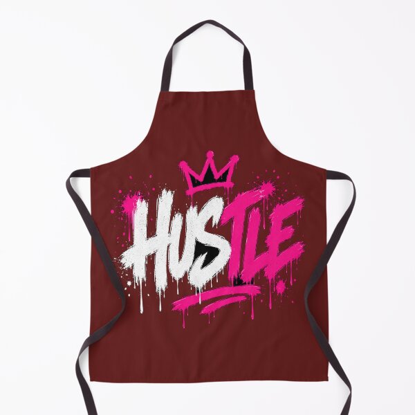 Item preview, HUSTLE Graffiti Typography Shirt | Urban Motivation Streetwear designed and sold by JustResultsCo.