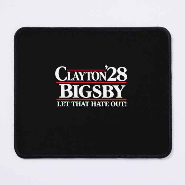 Item preview, Clayton Bigsby Comedy Character Typography Poster Design designed and sold by LandynBrylee.