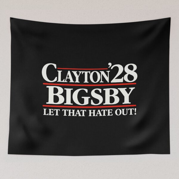 Item preview, Clayton Bigsby Comedy Character Typography Poster Design designed and sold by LandynBrylee.