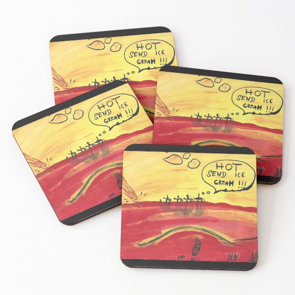 Item preview, SOS HOT SEND ICE CREAM !!! designed and sold by Anihh @trauma_art.