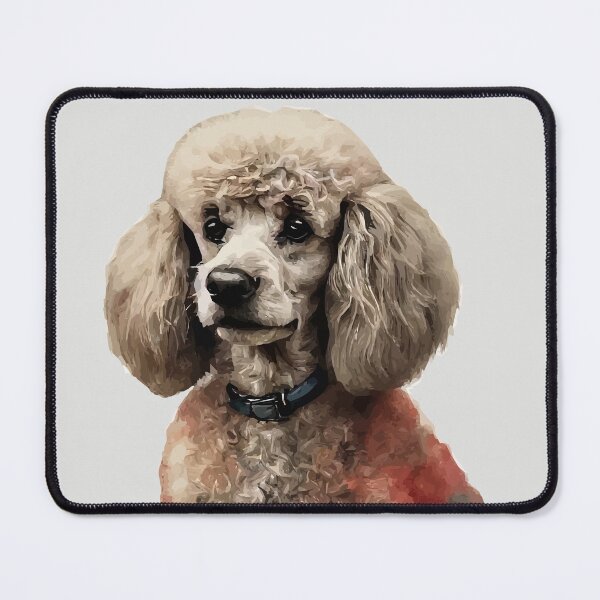 Item preview, Geometric Poodle – Modern Pet Art designed and sold by Tklezardesigns.