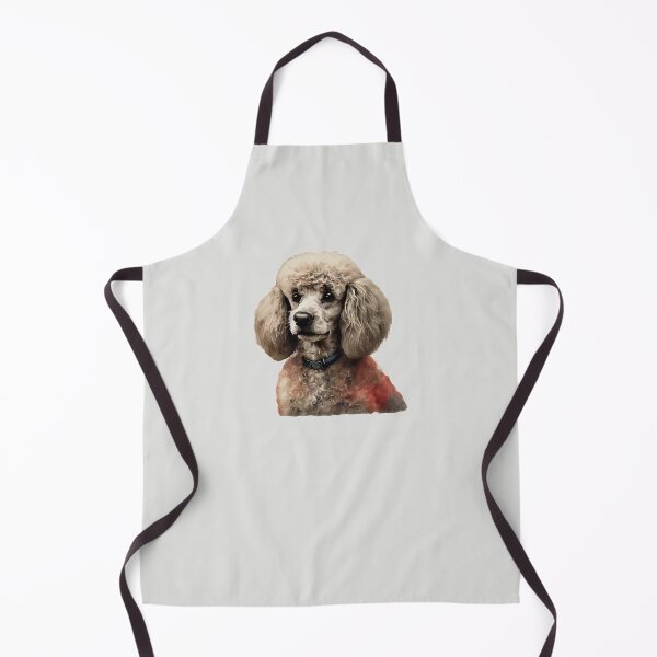 Item preview, Geometric Poodle – Modern Pet Art designed and sold by Tklezardesigns.