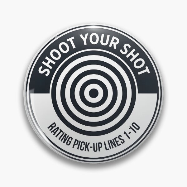 Item preview, Rating Pick Up Lines Circular Target Graphic designed and sold by octozap.