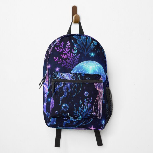 Item preview, Glowing Jellyfish Ocean Fantasy Pattern Artwork designed and sold by ArtComixHaven.