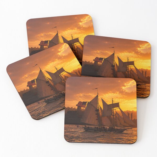 Item preview, Title: Sailing Into the Sunset – San Diego Harbor designed and sold by Kimberly Palmer.