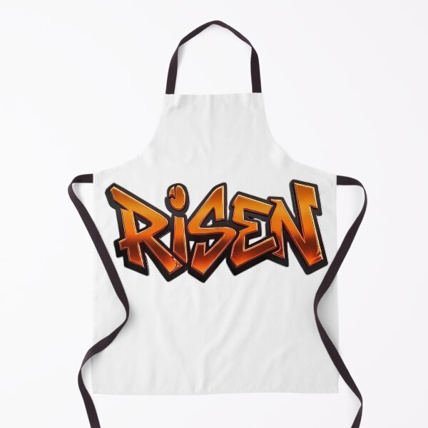 Item preview, Risen Graffiti Urban Streetwear Text Art - Orange & Black designed and sold by Stavman Creative Designs.