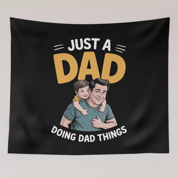 Item preview, Just A Dad Doing Dad Things Funny Dad Father's Day Gift Relatable Father designed and sold by Say It With Ink.