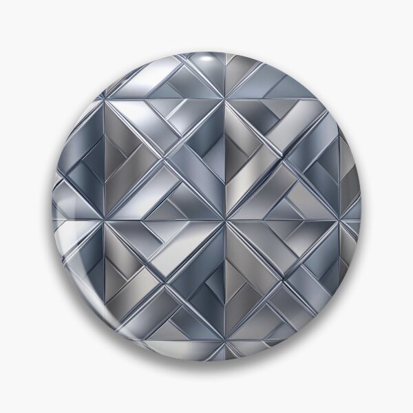 Item preview, Silvery Hues And Ice Blue (Faux) Metallic Pattern designed and sold by DEC02.