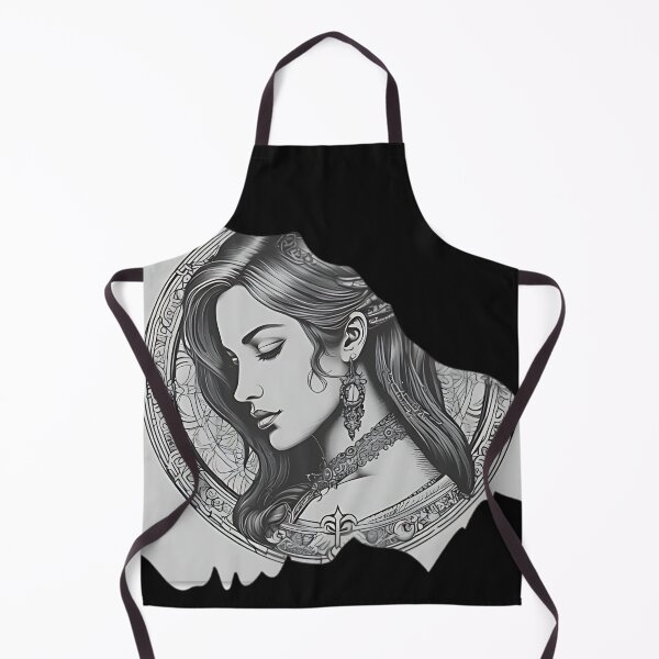 Item preview, Vintage Victorian Vampire Portrait Patch, Gothic Art Nouveau Apparel designed and sold by DarkOriginArts.