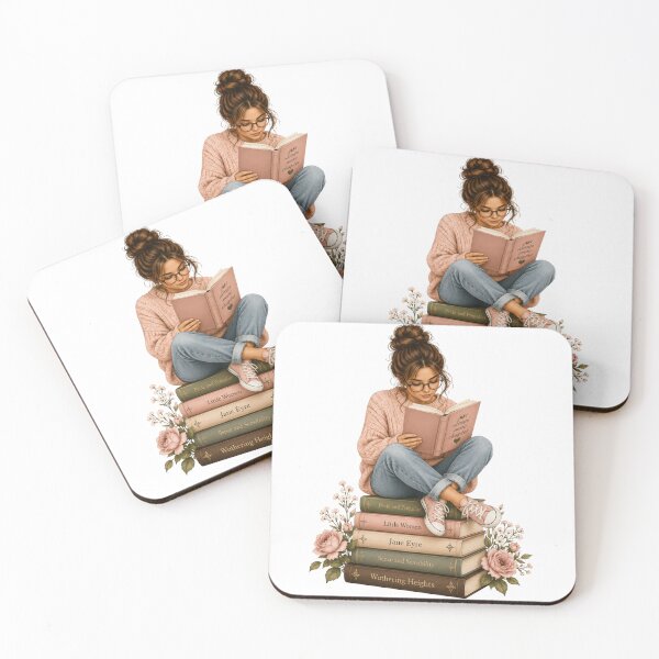 Item preview, Girl Sitting On Books designed and sold by Partoon-dp.