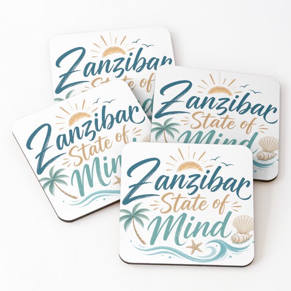 Item preview, Zanzibar State of Mind Tropical Beach Design designed and sold by NaphDesigns.