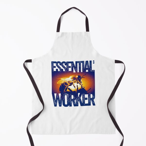 Item preview, Essential Worker — Bee Environmental Collage Art designed and sold by Decorador de Corazones.