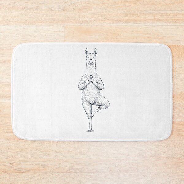 Item preview, Vintage Llama Yoga Tree Pose Animal Lover designed and sold by TerryConnells.