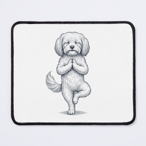 Item preview, Vintage Maltese Yoga Tree Pose Dog Mom Lover designed and sold by TerryConnells.