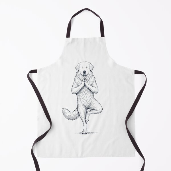 Item preview, Vintage Maremma Sheepdog Yoga Tree Pose Dog Mom Lover designed and sold by TerryConnells.