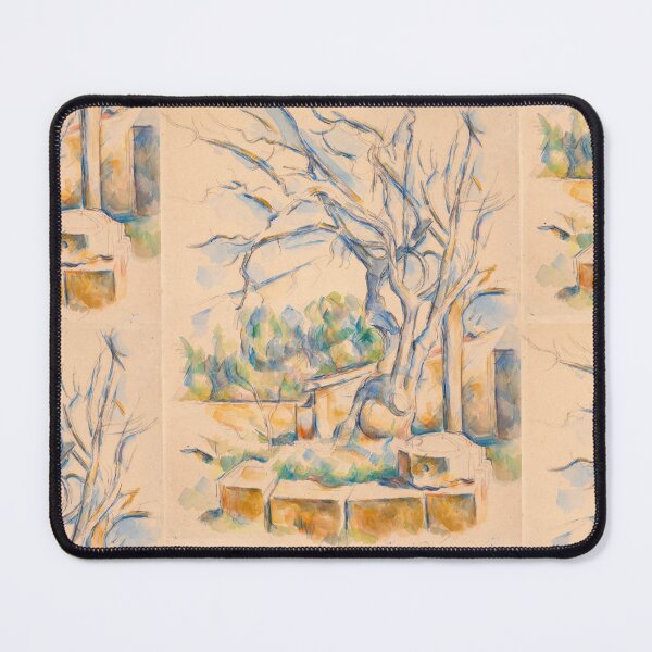 Item preview, Pistachio Tree at Chateau Noir by Paul Cézanne: Post Impressionist Landscape designed and sold by artofuniverse.