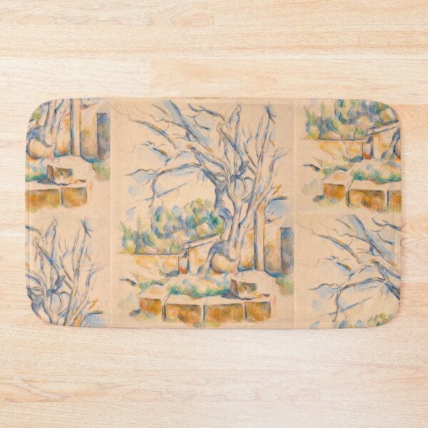 Item preview, Pistachio Tree at Chateau Noir by Paul Cézanne: Post Impressionist Landscape designed and sold by artofuniverse.