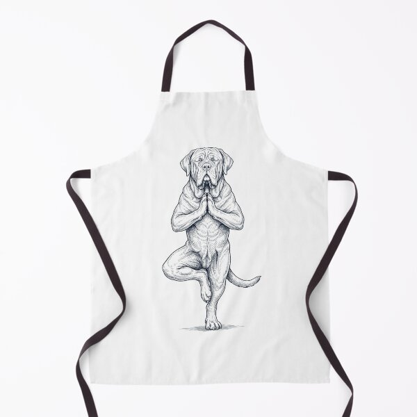 Item preview, Vintage Neapolitan Mastiff Yoga Tree Pose Dog Mom Lover designed and sold by TerryConnells.