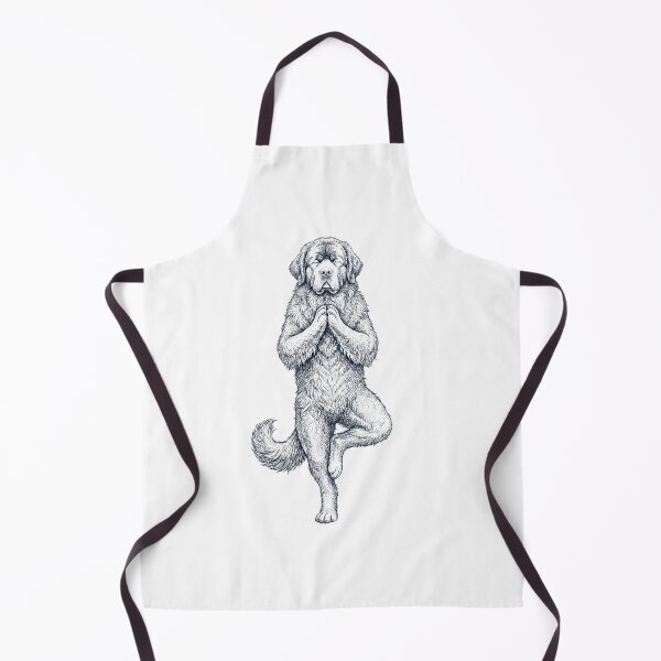 Item preview, Vintage Newfoundland Yoga Tree Pose Dog Mom Lover designed and sold by TerryConnells.
