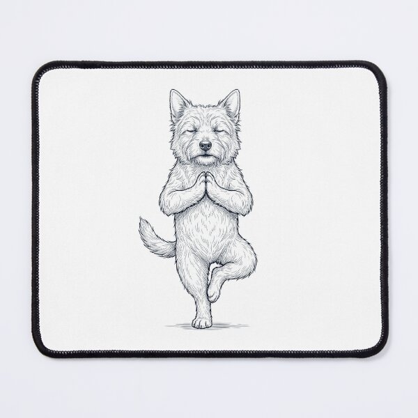 Item preview, Vintage Norwich Terrier Yoga Tree Pose Dog Mom Lover designed and sold by TerryConnells.