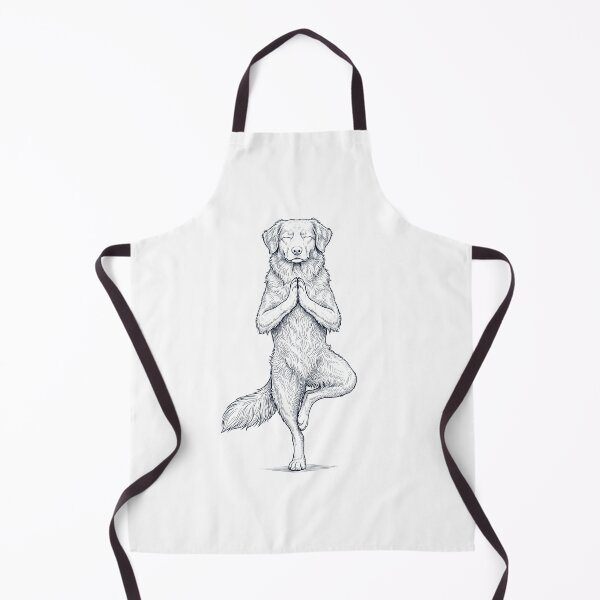 Item preview, Vintage Nova Scotia Duck Tolling Retriever Yoga Tree Pose Dog Mom Lover designed and sold by TerryConnells.