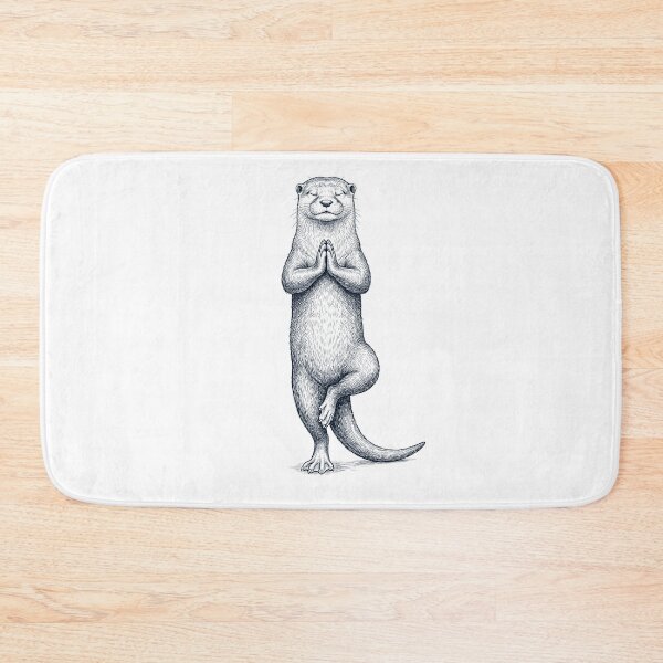 Item preview, Vintage Otter Yoga Tree Pose Animal Lover designed and sold by TerryConnells.