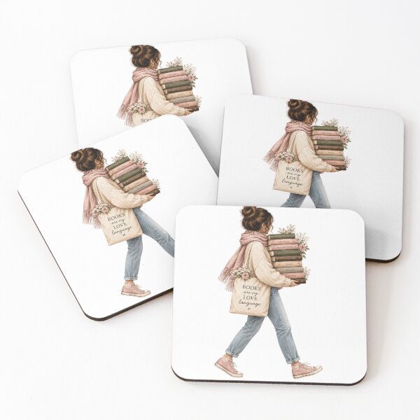 Item preview, Book Lover Tote Girl designed and sold by Partoon-dp.