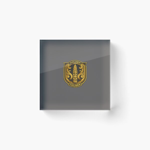 Item preview, BF BF6 RedSec Inspired 'Golden Caliber' Uniform Patch designed and sold by Sellcooldesigns.