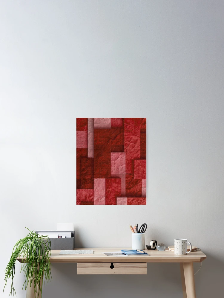 Thumbnail 2 of 3, Poster, Rectangle Pattern designed and sold by ZedColors.
