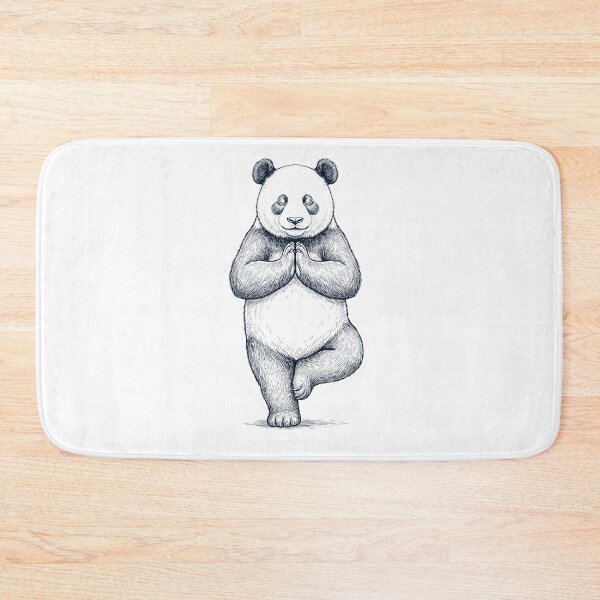 Item preview, Vintage Panda Yoga Tree Pose Animal Lover designed and sold by TerryConnells.