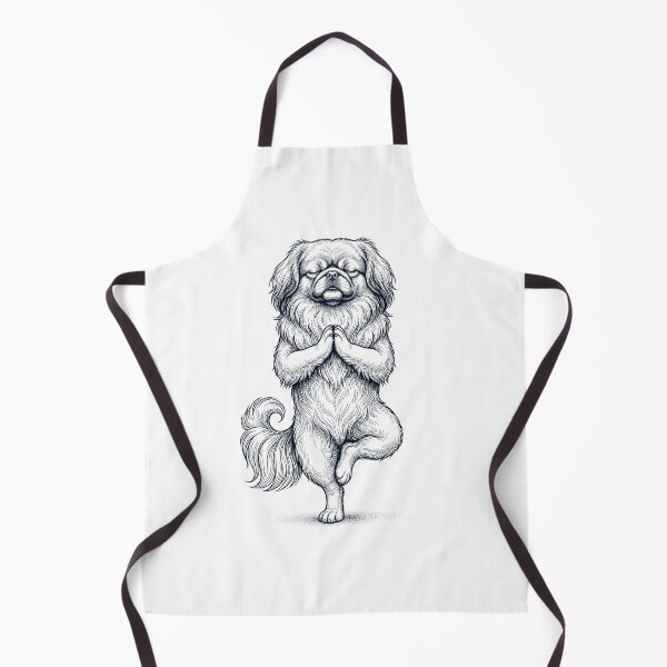 Item preview, Vintage Pekingese Yoga Tree Pose Dog Mom Lover designed and sold by TerryConnells.