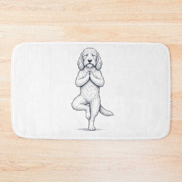 Item preview, Vintage Petit Basset Griffon Vendeen Yoga Tree Pose Dog Mom Lover designed and sold by TerryConnells.