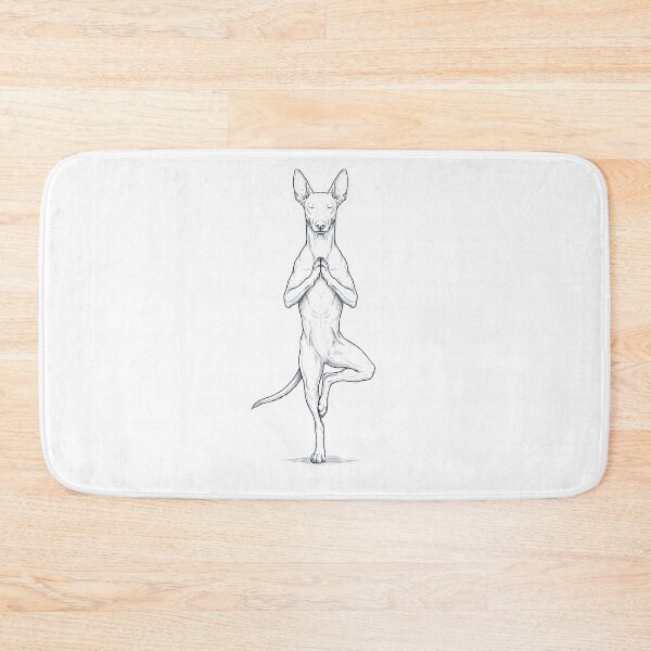 Item preview, Vintage Pharaoh Hound Yoga Tree Pose Dog Mom Lover designed and sold by TerryConnells.