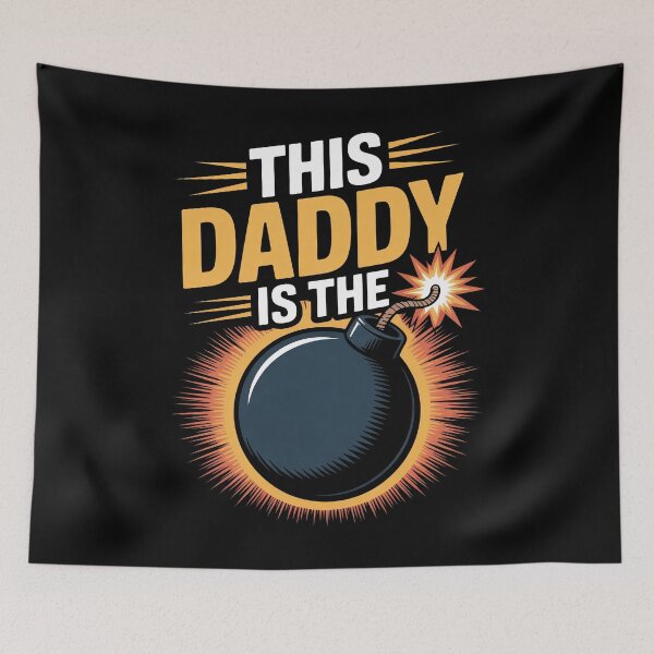 Item preview, This Daddy Is The Bomb Funny Dad Father's Day Gift Cool Daddy designed and sold by Say It With Ink.