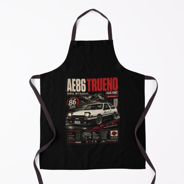 Item preview, 1985 Toyota AE86 Trueno 4AGE Hachi-Roku JDM Classic Vintage Art designed and sold by TheArtOfCar.