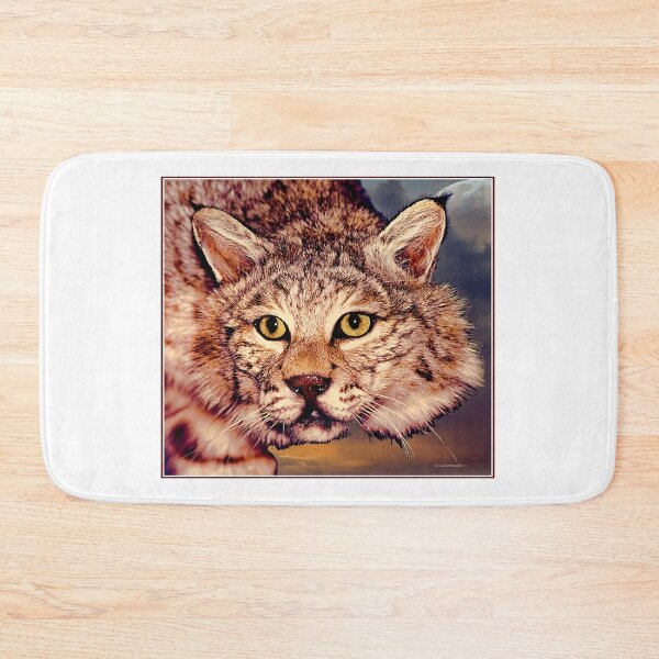 Item preview, Lynx at Moonrise, North American Wildcat designed and sold by AMacGPhilly.