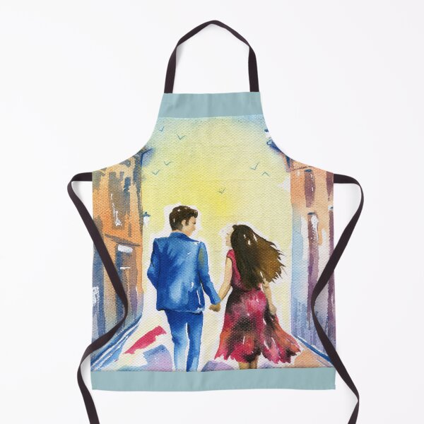 Item preview, Golden Hour Stroll: A Watercolour Romance designed and sold by Cass Harker Studio.