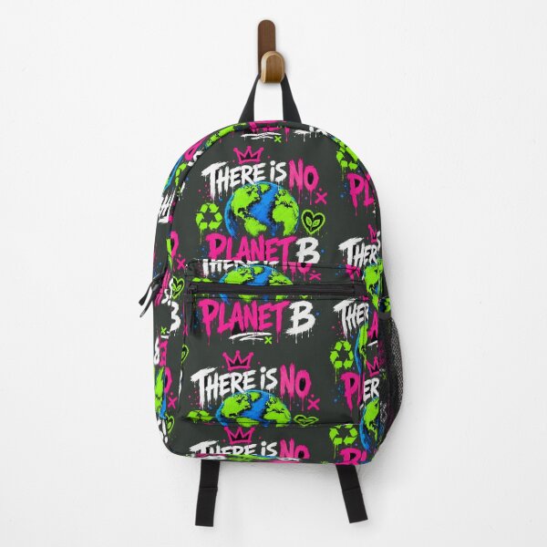 Item preview, THERE IS NO PLANET B Graffiti Earth Shirt | Eco Streetwear designed and sold by JustResultsCo.