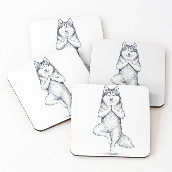 Item preview, Vintage Pomsky Yoga Tree Pose Dog Mom Lover designed and sold by TerryConnells.
