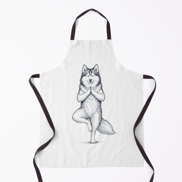 Item preview, Vintage Pomsky Yoga Tree Pose Dog Mom Lover designed and sold by TerryConnells.