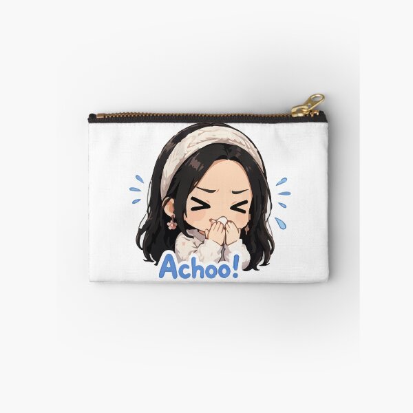 Item preview, Too Cute to Be Sick – Kawaii Sneezing Character Illustration designed and sold by MarWachaN.